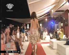 Nude Oops on the runway!