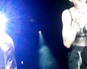 Flashes Her Nipple at Istanbul Concert HiDef 720p!