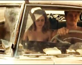 Topless car scene in better quality from On The Road!