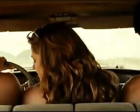 Topless car scene in better quality from On The Road!