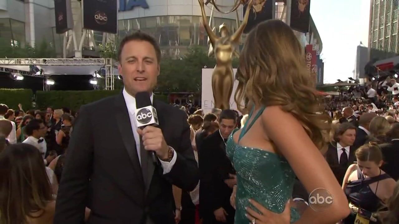 on Emmys Red Carpet HiDef 720p!