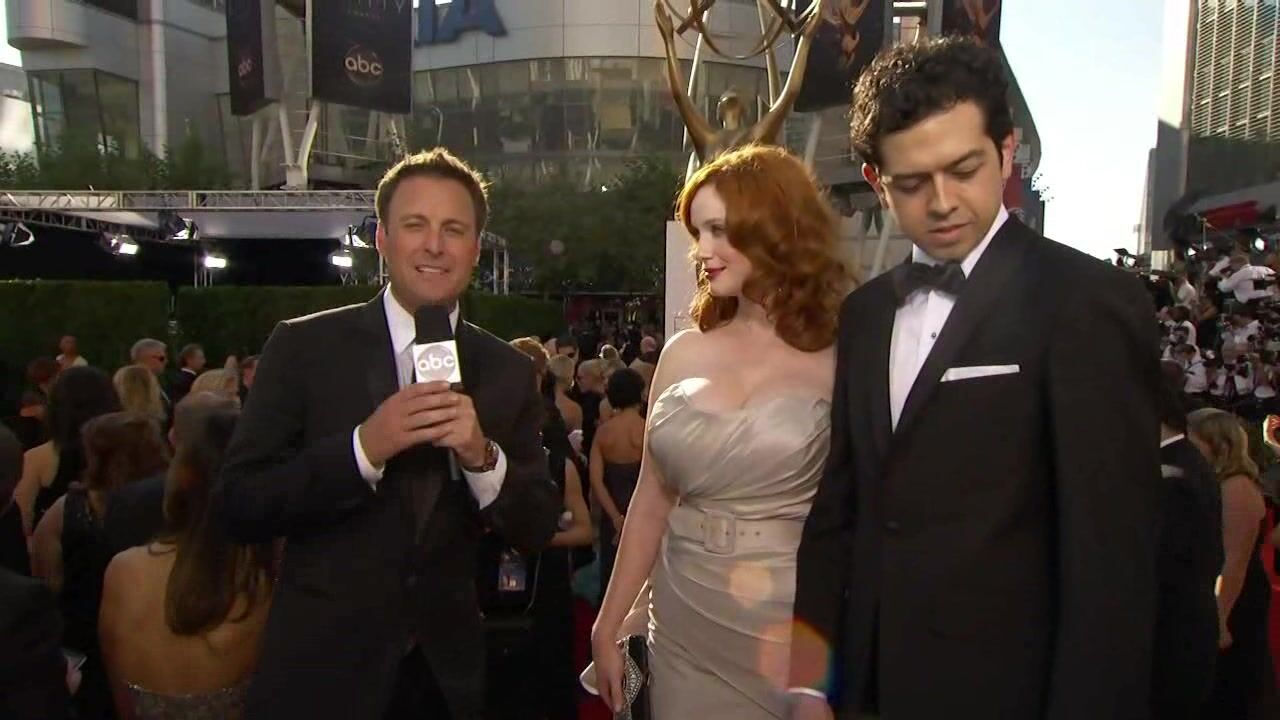 on Emmys Red Carpet HiDef 720p!