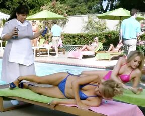 in Bikini on Suburgatory s02e01 HiDef 720p!