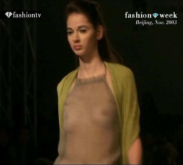 Nude on the Runway!