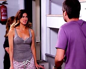 See-Through to Breasts on La Que Se Avecina s06e12!