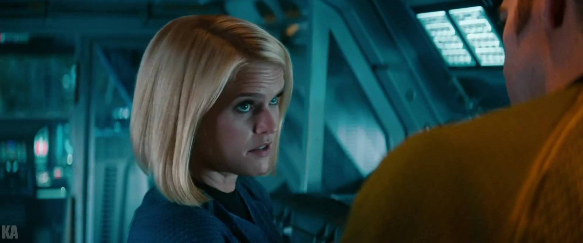 in Bikini in Star Trek Into Darkness HiDef 1080p!