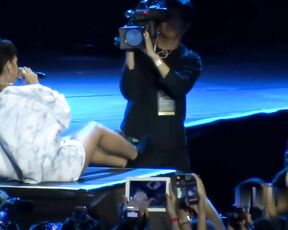 Upskirt at Macau 2013 Concert HiDef 720p!