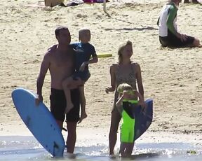 in Swimsuit at Bondi Beach HiDef 720p!