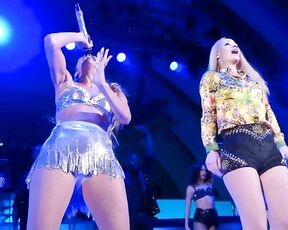 Jennifer Lopez and Iggy Azalea Twerking at Hollywood Bowl HiDef 720p!