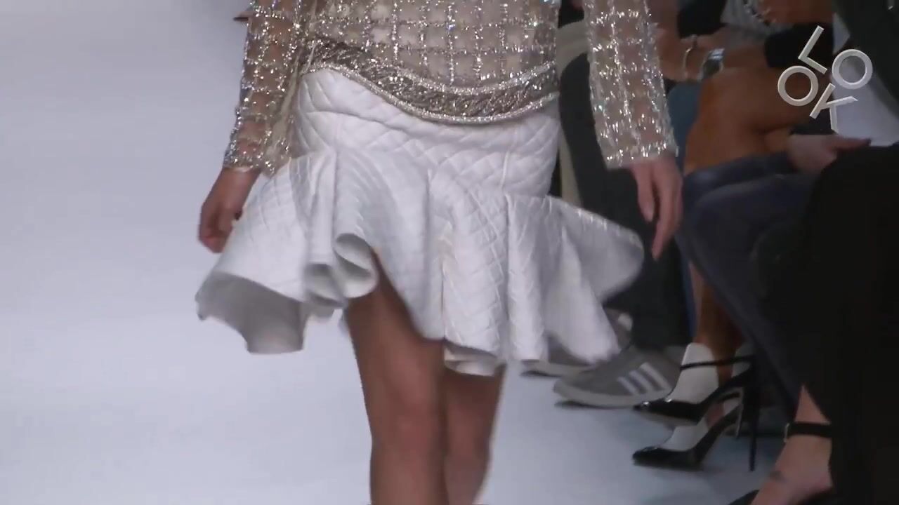 See-Through to Breasts at Fashion Show HiDef 720p!