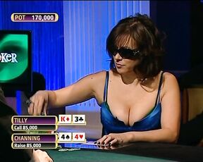 Big Cleavage at Party Poker World Open V!