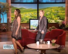 dancing in high heels on Ellen!