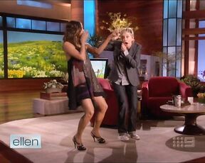 dancing in high heels on Ellen!