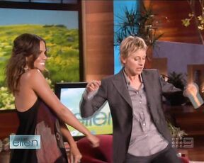 dancing in high heels on Ellen!