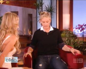 Leggy n Busty in tight skirt on Ellen!