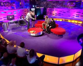 Upskirt on Graham Norton!