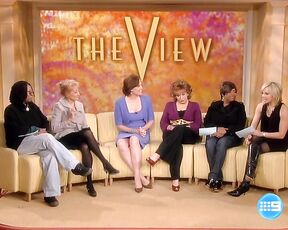 kicking up her heels on The View!