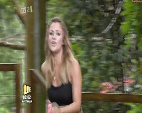 in See Through Top to Bra on Im A Celebrity...!