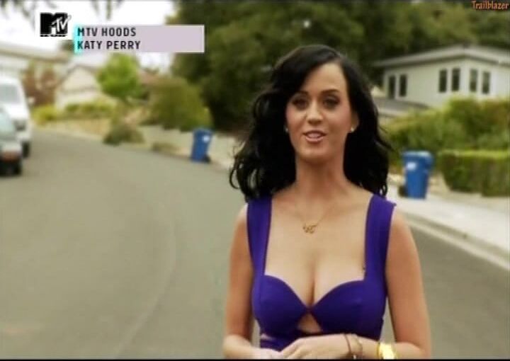 Big Cleavage and Slight Pokies on MTV Hoods!