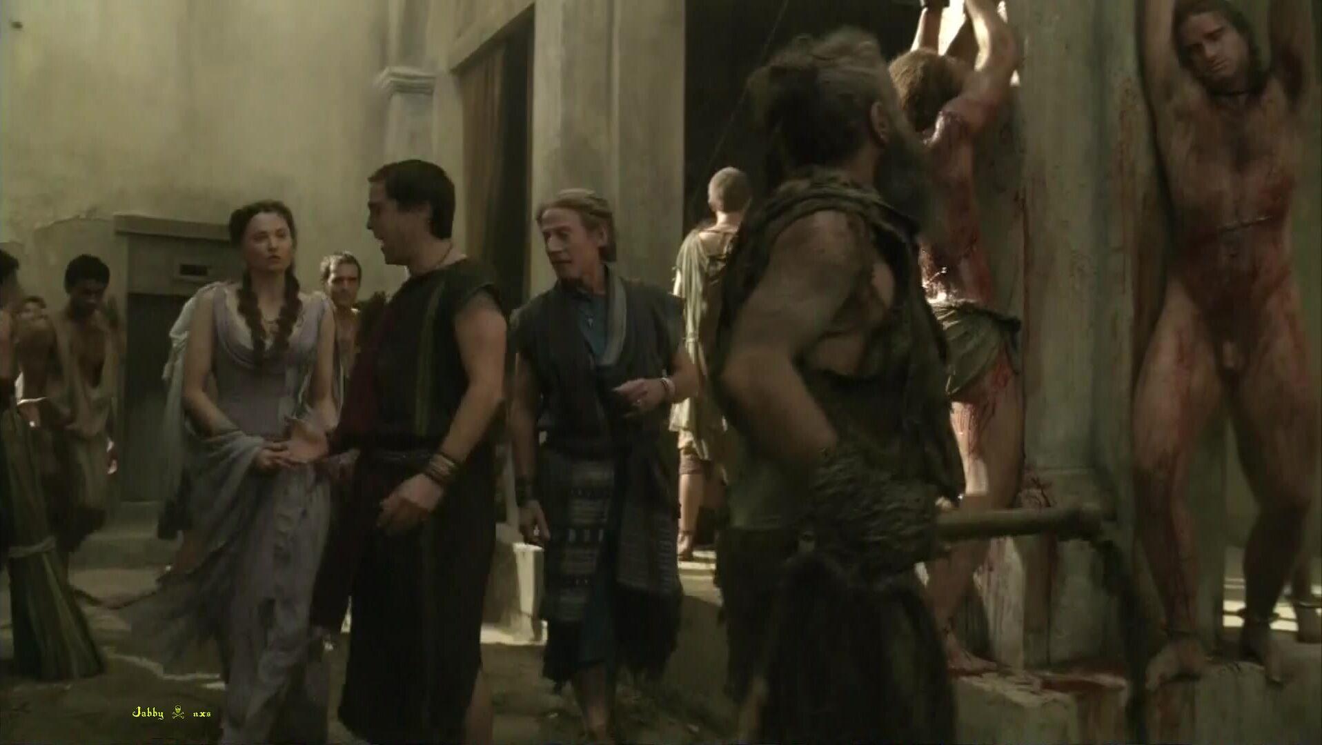 and Others Completely Nude in Spartacus Gods Of the Arena e1 HiDef 1080p!