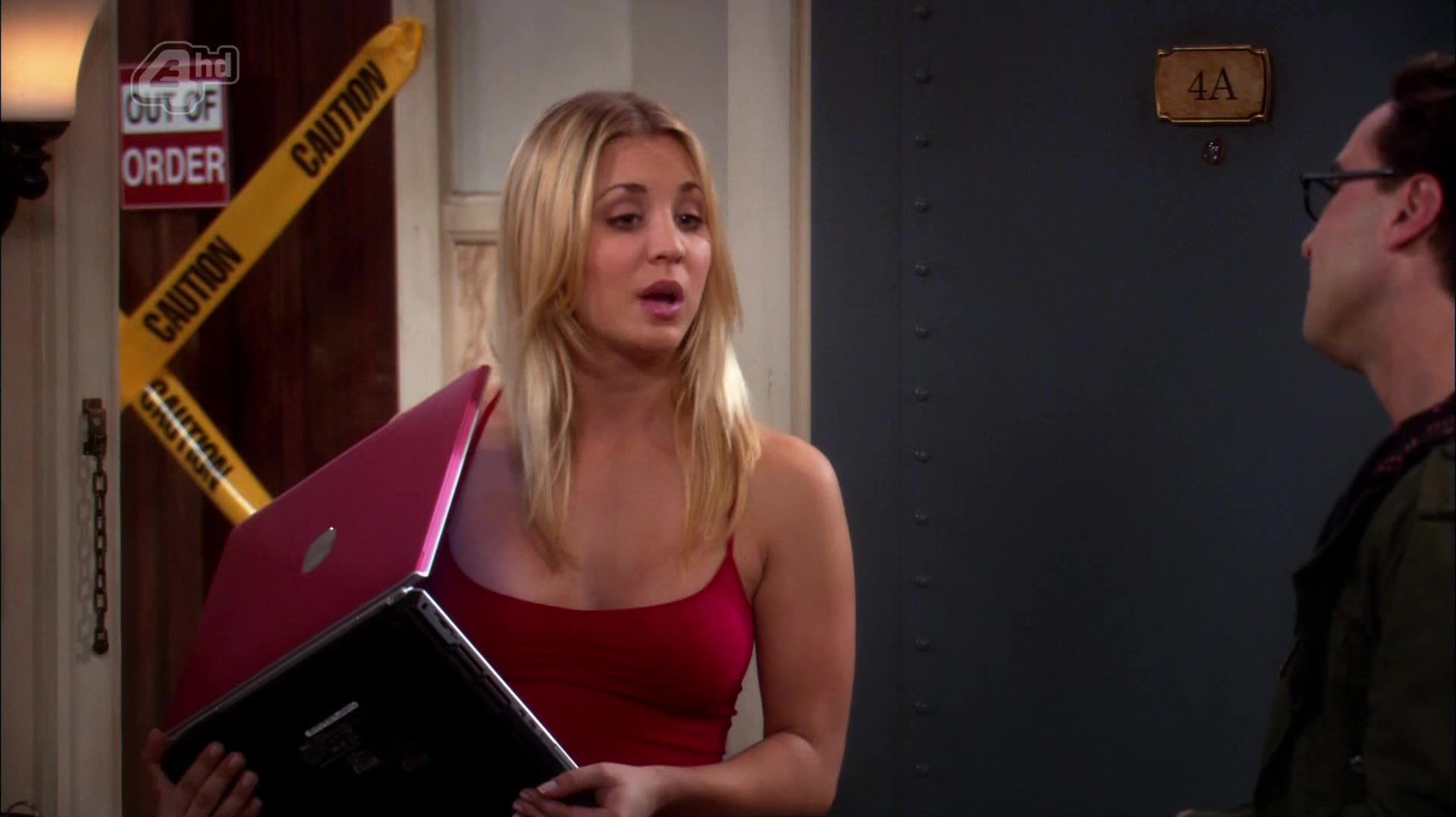 Cleavage and Pokies on Big Bang Theory HiDef 1080p!