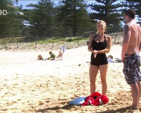 in Swimsuit on Home and Away HiDef 1080p!