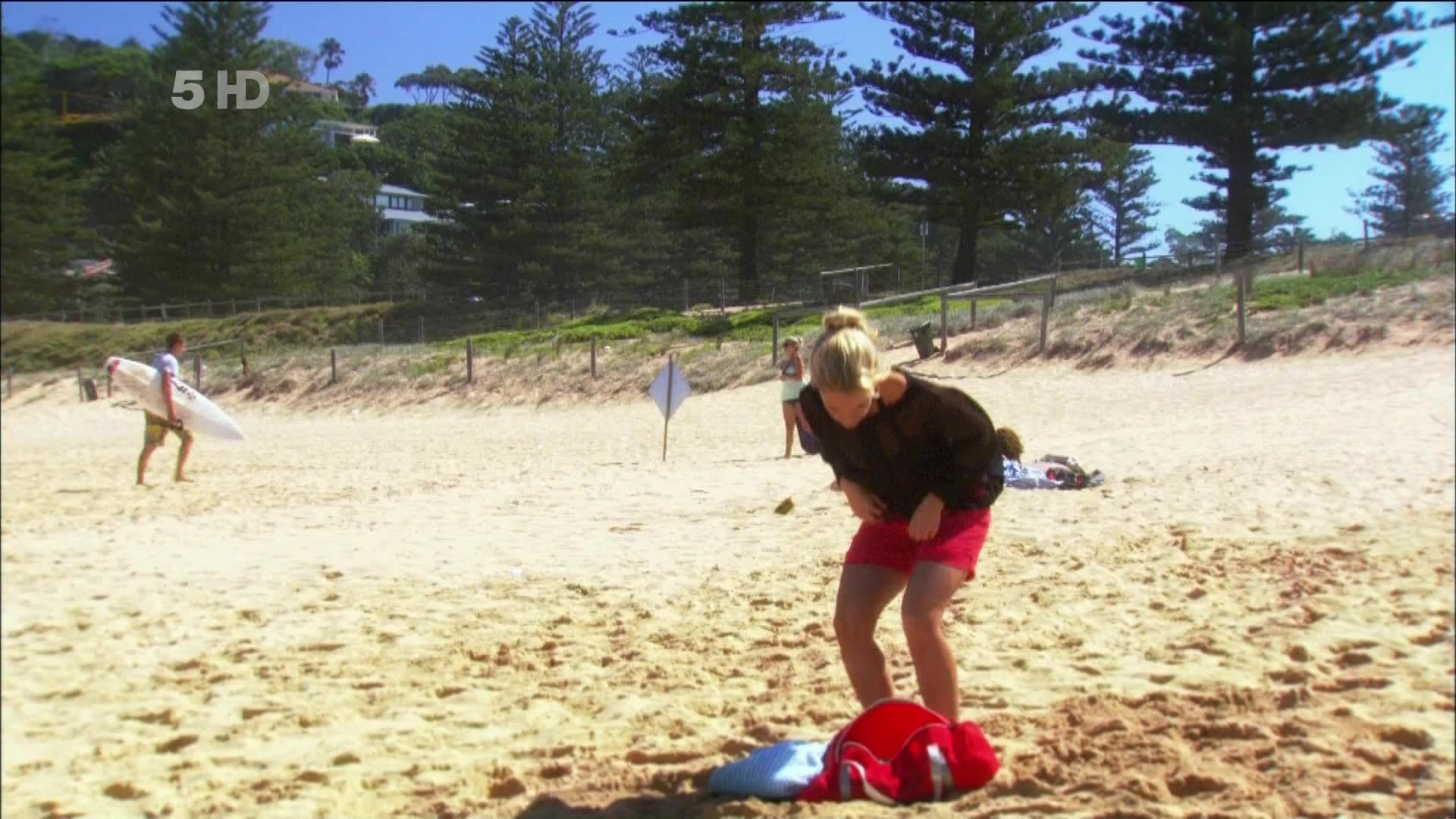 in Swimsuit on Home and Away HiDef 1080p!