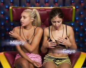 Faye Palmer and Maisy James Upskirt and Areola Slip on Big Brother 11!