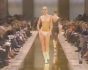 Nude on the Runway!