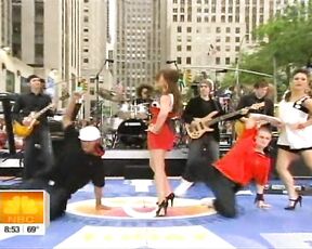 All 3 Performances in her sexy red dress on The Today Show and Bikini Photoshoot and Interview from the E! Channel!