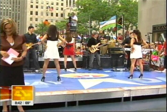 All 3 Performances in her sexy red dress on The Today Show and Bikini Photoshoot and Interview from the E! Channel!