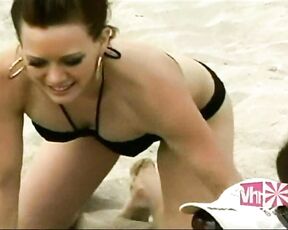 in a Bikini on the Beach from Celebrity Eye Candy!