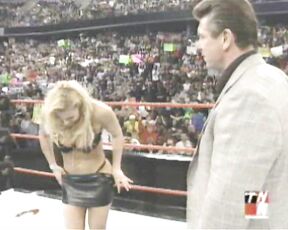 Strips for Vince on Raw!