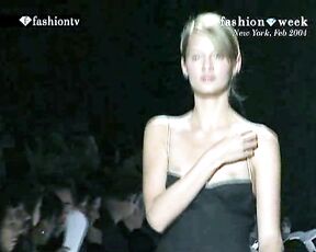 Fashion models on the runway Exposing themselves!