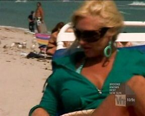 Brooke and Linda Hogan in Bikinis!