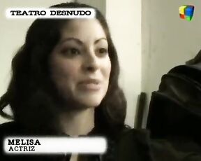 Argentinian reporter gets Naked during interview with nudists!