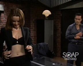 Annie Wersching in a Bra on General Hospital!