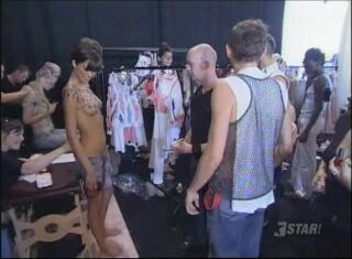 Topless Catwalk and backstage!