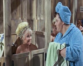 Valerie Leon and Barbara Windsor Topless, Nudity from Carry On Camping!