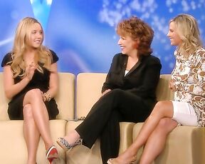 leggy on The View!