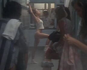 Lea Thompson and Mary Stuart Masterson panties scene from Some Kind of Wonderful and in Howard the Duck!