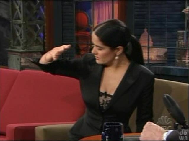 wiggling on Jay Leno!