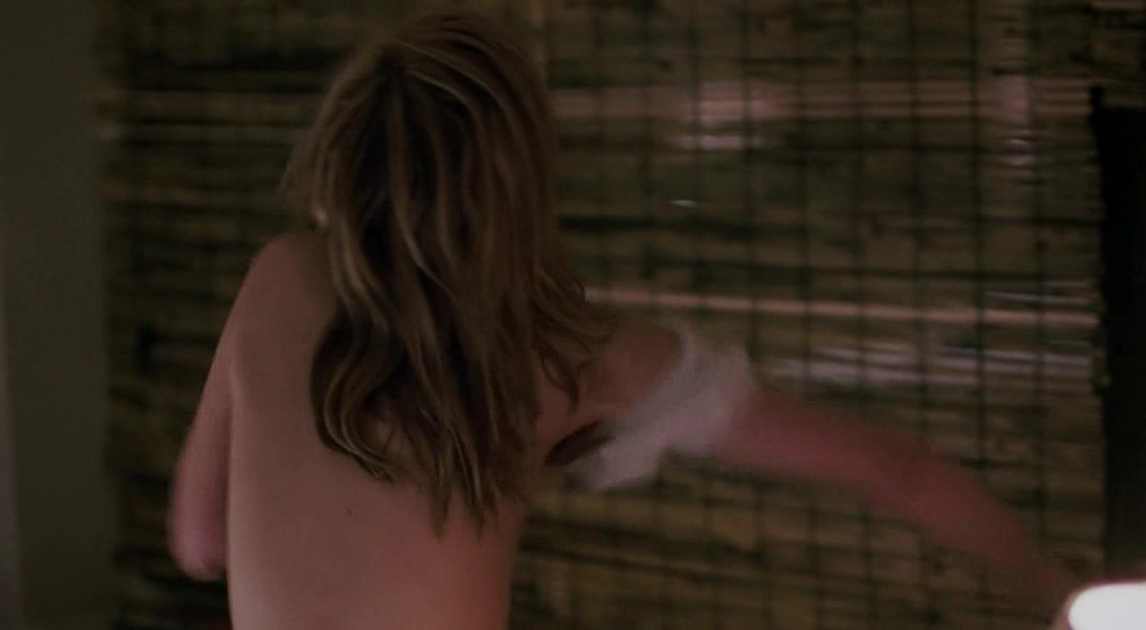 slight see-through jumping in bed and Topless from behind in Eternal Sunshine (HDTV)!