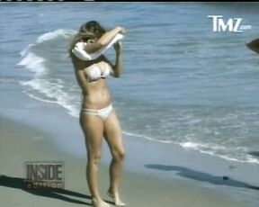 Bikini Strip Video On the Beach from Inside Edition!