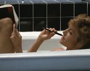 Barbara Williams and Romy Windsor Nude in the tub and Having Sex in bed from Thief Of Hearts!