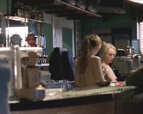 Susie Porter, Victoria Thaine and Unknown Nude behind a counter and in bed in Caterpillar Wish!