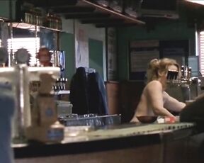 Susie Porter, Victoria Thaine and Unknown Nude behind a counter and in bed in Caterpillar Wish!