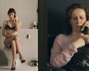 in a bath and in bra and panties from Love and Other Disasters!