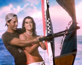 in a Bikini surfing on How I Met Your Mother!