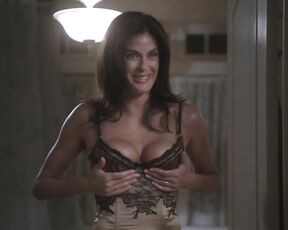 holding her boobs in Lingerie on Desperate Housewives S4e2!